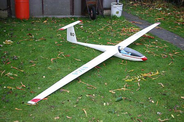 pat teakle vega scale glider sailplane for rc